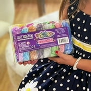 Rainbow Loom- Sparkle Rubber Band Treasure Box Edition, 8,000 High Quality Rubber Bands, 150 Clips and Carrying Case Included, The Original Rubber Band Craft for Kids Ages 7 and Up