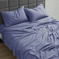 thumbnail image 2 of Nestl Full XL Sheet Set, 1800 Series Microfiber Deep Pocket 4 Piece Bed Sheet Set, 2 of 8