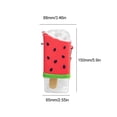 thumbnail image 2 of Toystoory Botella de agua de retención de calor de dibujos animados para niños, taza de silicona de plástico, recipiente para bebidas de viaje Utensilios de cocina Sandía, 2 of 5