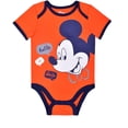 thumbnail image 3 of Disney Baby Boys' Monster Inc. Mike Bodysuit and Bib Pack of 3, 3 of 6