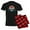 With Red Plaid Pant, variant on CafePress - Alpine Valley Ski Area Chesterland Ohio Pajamas - Men's Dark Loose Fit Cotton Pajama Set