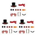 thumbnail image 2 of ZheElen Cute Easy To Apply Remove Christmas Window Stickers Wide Application Door Decal Christmas snowman 3Set, 2 of 6