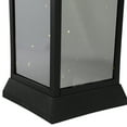 thumbnail image 6 of Northlight LED Lighted Flickering Lantern - 16" - Black, 6 of 6