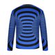 thumbnail image 5 of Blusas y camisas de manga larga con cuello redondo para hombre, blusa informal de manga larga con cuello redondo y estampado., 5 of 5