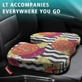 thumbnail image 4 of Premium Floral Pattern Memory Foam Seat Cushion Ergonomic Chair Pad for Office Chair, Car, Airplane & Bleachers Sciatica, Tailbone Hip & Back Pain Relief - Chair Cushion for Long Office Workers., 4 of 5