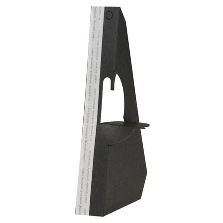 Lineco/University Products Self-Stick Easel-Backs, Black, 5/Pkg., 12"