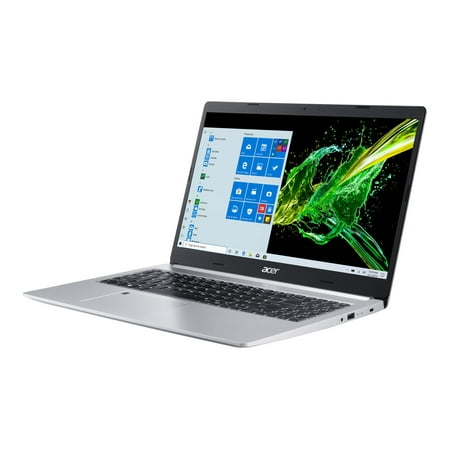 Acer Aspire 5 A515-55-56VK - Core i5 1035G1 / 1 GHz - Win 10 Home 64-bit - 8 GB RAM - 256 GB SSD - 15.6" IPS 1920 x 1080 (Full HD) - UHD Graphics - Bluetooth, Wi-Fi - pure silver - kbd: US International