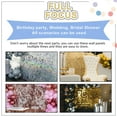 thumbnail image 3 of Gold Shimmer Wall Backdrop Panel - Birthday, Anniversary , Wedding Decorations , Engagement & Bridal Shower Party Decor | Photo Backdrops Sheets （30 pcs (5×6 FT), 3 of 5