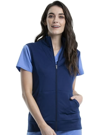 Scrub top vest walmart