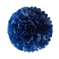 thumbnail image 2 of Ruiboury Boule de Fleurs en Papier Bleu Profond 6301, 2 of 9