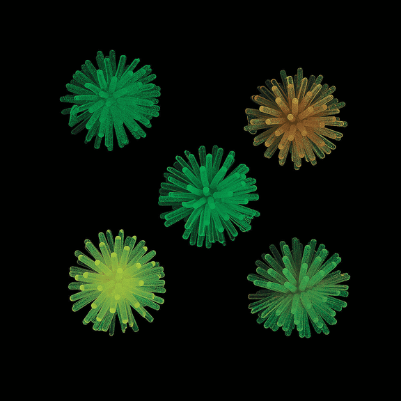 Mini Porcupine Balls - Toys - 72 Pieces
