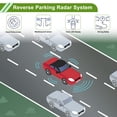 thumbnail image 2 of Sistema de radar de reversa para automóvil Unique Bargains, sensores de estacionamiento reverso, 4 sensores de estacionamiento, 2 of 7