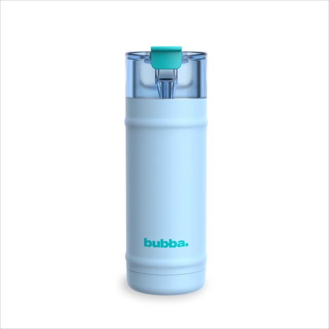 bubba Dualsip Insulated Stainless Steel Water Bottle with Straw, 18 oz (532 ml) – Leakproof, Lightweight, Dishwasher Safe, Lead & BPA-Free