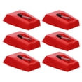 thumbnail image 1 of Record Player Needles Plastic Red 6Pcs For Turntable Vinyl Playback, 1 of 9