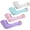 Purple,Pink,Blue,White, variant on Cooling Arm Sleeves with Thumb Holes for Men & Women,UV Sun Protection Breathable Arm Covers for Outdoor Work, Sports, Men & Women
