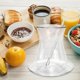 thumbnail image 5 of Juego de Tazas de Café con Platillo y Cuchara de Vidrio Preservación de Calor Taza de Té Transparente de Doble Vidrio Negro, 5 of 5