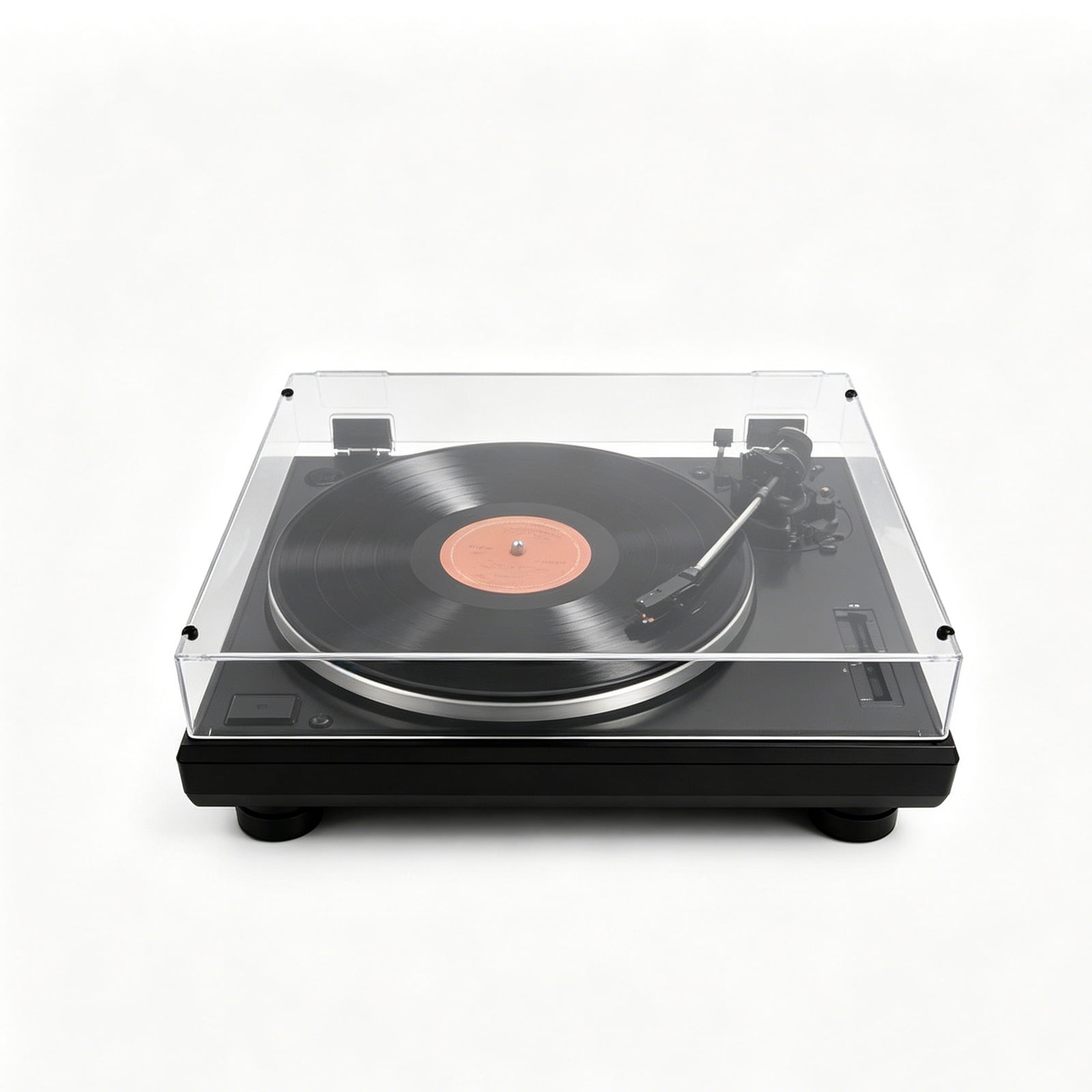 Jensen JTA-222P Turntable with AM and FM Stereo Radio, 3-Speed