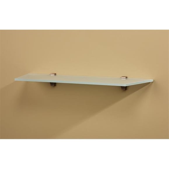 Amore Designs CPTSRIVERACL Concepts Rivera Clear Glass Shelf