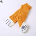 thumbnail image 6 of PULLIMORE 3 Pairs Women Warm Soft Plush Slipper Sock Winter Fluffy Microfiber Crew Socks Casual Home Sleeping Fuzzy Cozy Sock, 6 of 9