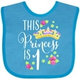 thumbnail image 3 of Inktastic This Princess is One First Birthday Girls Baby Bib, 3 of 4