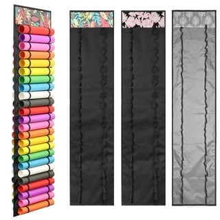 Vinyl Roll Holder with 48 Compartments, Vinyl Roll Storage Organizer Wall  Craft Room and Storage Gray Tree 