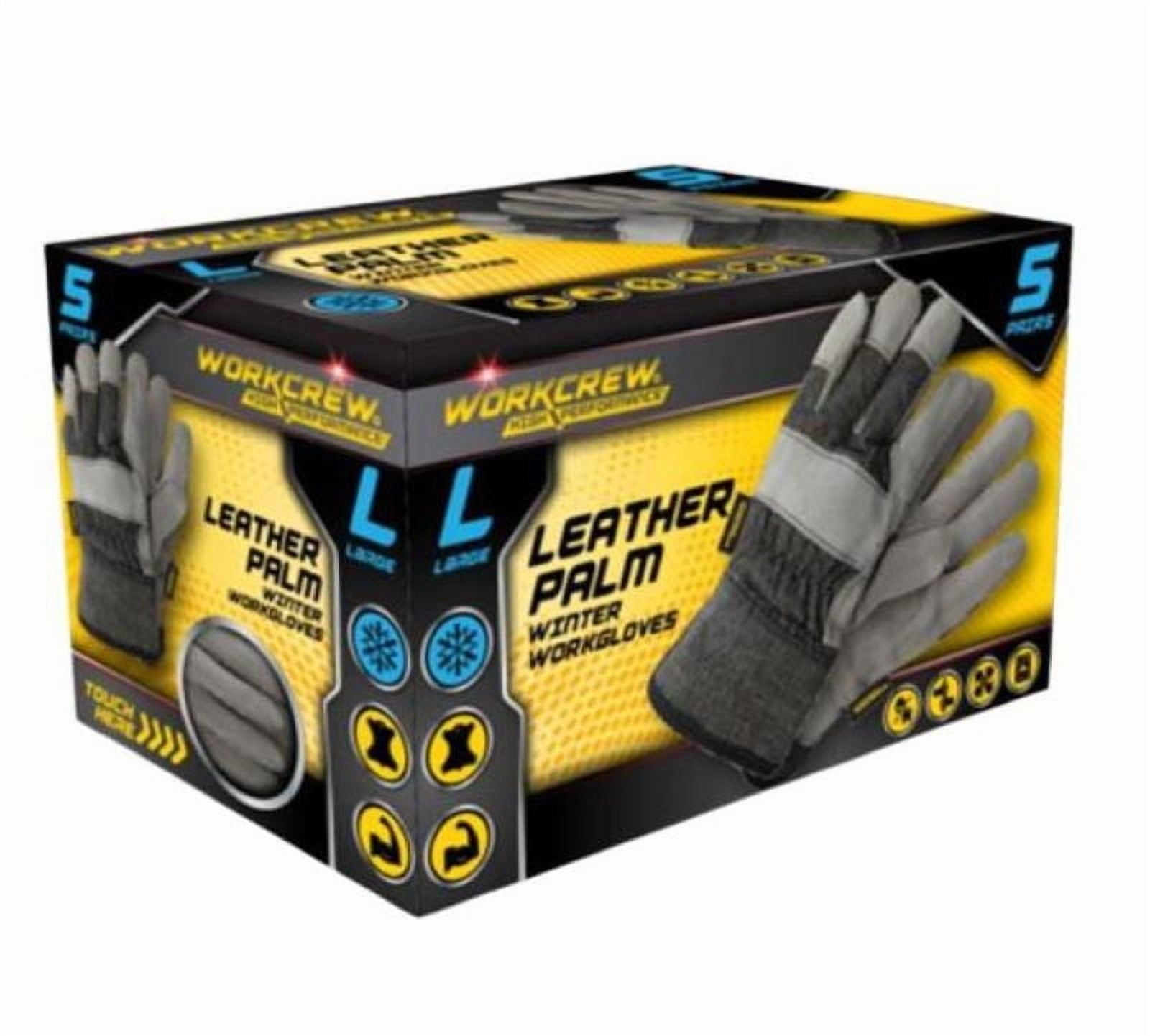 Gants d'hiver de WorkCrew - pqt de 5