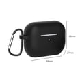 thumbnail image 1 of Audífonos Funda de silicona impermeable para para Apple Airpods Pro 2 (negro), 1 of 5