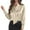 Khaki, variant on Women's Tops Dressy 2026 Bow Tie Neck Satin Shirts Long Sleeve Elegant Silk Blouses Dressy Casual Business Work Tops