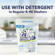 OxiClean White Revive Laundry Whitener and Laundry Stain Remover Power Paks, 24 Count