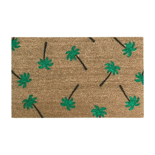 16x24 Inch Natural Coir Door Mat Welcome Mats for Front Door Funny Door Rugs for Indoor Non-Slip Backing Entry Mat Low Profile Doormat for Entryway Indoor Outdoor Mat for Front Door Decor, Home