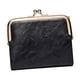 thumbnail image 2 of Cartera de la bolsa Monedero duradero de las señoras Titular de la tarjeta de cuero de la PU Organizador Cartera corta Negro jinwen Cartera corta, 2 of 8