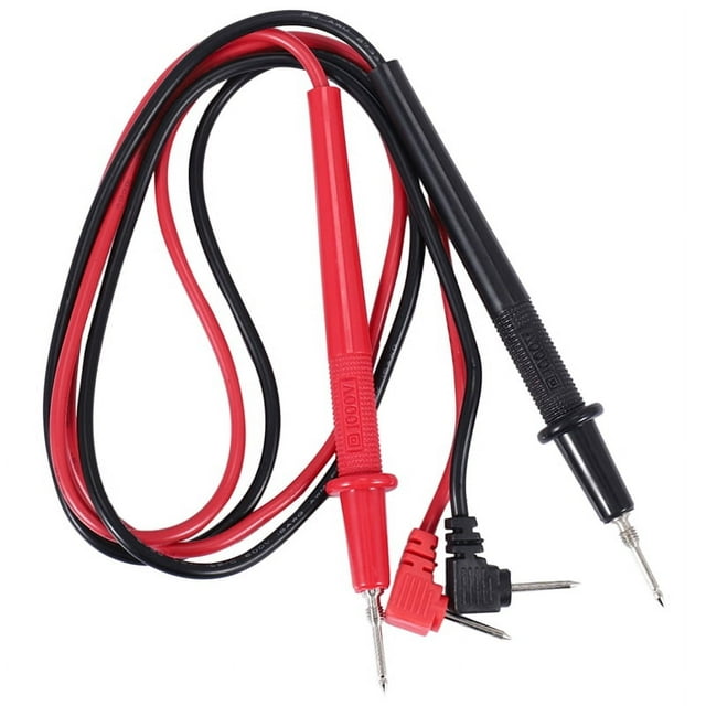 Multimeter Meter Universal Test Lead Probe Wire Cable 1000V 0.8M,1 Pair x Multimeters Probe Lead,Black, Red