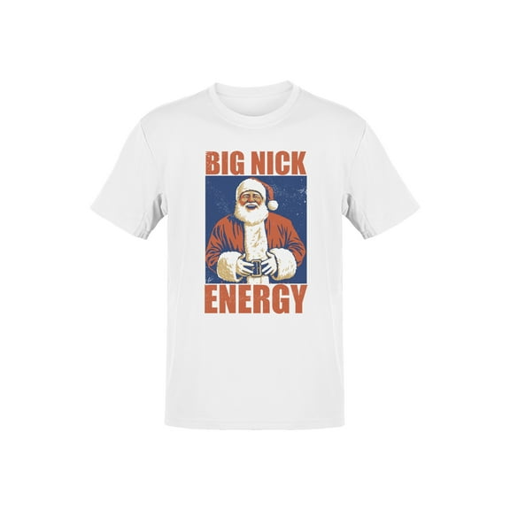 Big Nick Energy Vintage Santa Men's T-shirt