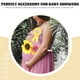 thumbnail image 4 of 1 juego de faja de maternidad con flores para futura mamá, cinturón y alfiler para baby shower, 4 of 6
