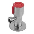 thumbnail image 1 of Stainless Steel Triangle Valve Hot Cold Inlet Valve Toilet Water Stop Valve Filling Valves For Kitchen Bathroom Accessories, 1 of 10