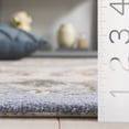 thumbnail image 5 of Safavieh Chelsea Samara Geometric Wool Area Rug, Blue, 2'6" x 4', 5 of 13