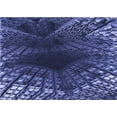 thumbnail image 1 of Ahgly Company Indoor Rectangle Patterned Midnight Blue Area Rugs, 3' x 5', 1 of 6