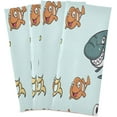 thumbnail image 2 of GZHJMY Cute Shark Fish Kitchen Dish Towels Set of 1,Dishcloths,Absorbent Soft Towels Hand Towels, Tea Towels,18" x 28", 2 of 7