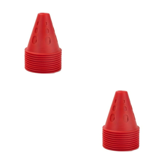 Youkk 10x Roller Skating Pile Bright-Colored Windproof For Quick Set Up And Easy Storage Widely Used red 2Set