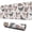 Bulldog Dog, variant on Long Mouse Pads for Desk,Bulldog Dog and Love Heart Desk Mats on Top Of Desks, Desk Mouse Pad Extra Large with 3mm Non-Slip Base and Stitched Edge for Gaming,Office,Work,Home 31.5"x11.8"