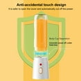 thumbnail image 6 of 500ML Portable Electric Blender 40W USB Rechargeable Cordless Juicer High Powerful Juicer Cup for Smoothie Milkshake Juice Food (WHITE), 6 of 7