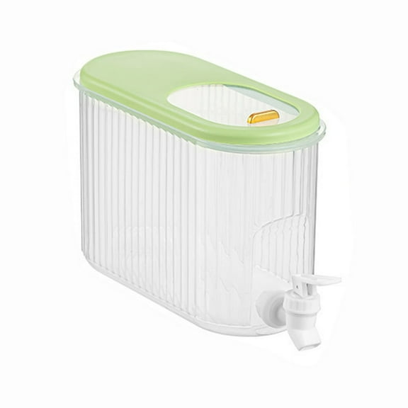 EIMELI 1 Gallon Drink Dispenser For Fridge Beverage Water Dispenser With Spigot.Juice Containers With Lids For Fridge Parties And Daily Use