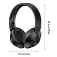 thumbnail image 3 of RFUGUG Bluetooth Headphones Over-Ear with Advanced Noise Cancellation - Card Insert Slot, Stereo Sound for Wire-Free Audio Excellence & Clear Communication, 3 of 8