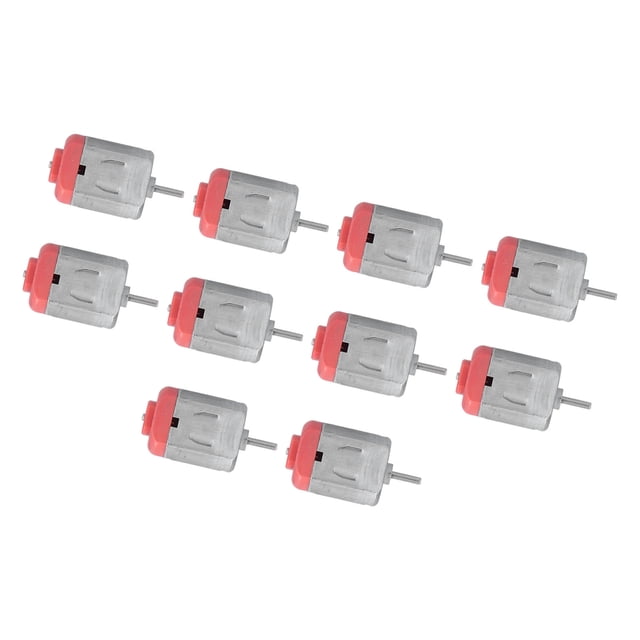 Mini motor Eléctrico ANGGREK 10 Piezas de Procesamiento De Precisión Bajo Ruido 3 V Para Coches De Juguete