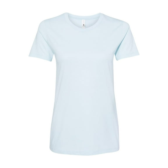 Next Level - Plain T Shirt for Women - Women Short Sleeve Shirts - Womens Blue Shirts - Value Basic Daily Plain Tee