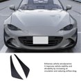 thumbnail image 4 of 2 Pcs Front Bumper Side Spoiler Sporty Look Increase Stability Car Front Bumper Splitter Replacement for Miata ND 2016 Onwards, 4 of 7