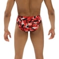 thumbnail image 2 of Dolfin Reliance Mens Print All-Over Racer, 2 of 3