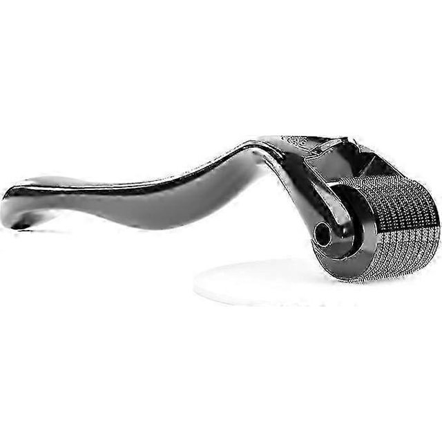 Titanium Microneedle - Microneedle Roller for Hair, Facial Skin, Beard Grooming (0.5 Black)