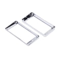 thumbnail image 4 of Labymos Chrome-Plated Plastic Guitar Pickup Frame Mounting Ring for LP Guitar Silver, 4 of 7