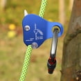 thumbnail image 3 of Rope Ascender,Rock Climbing Tree Arborist Rope Grab Self-Locking Rope Grip for Outdoor Climbing and Rescue 8-13MM,Blue, 3 of 9